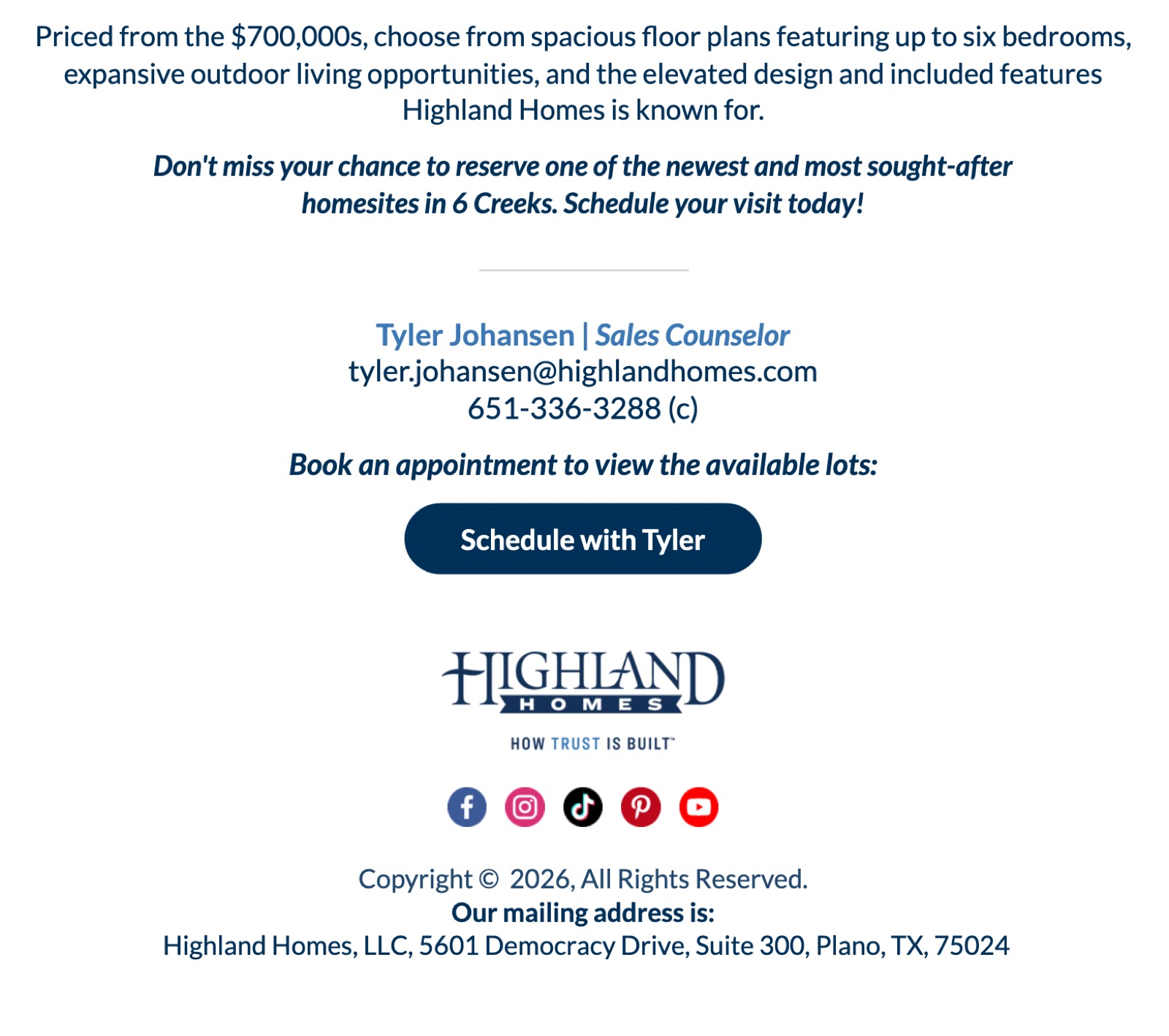 Highland Homes