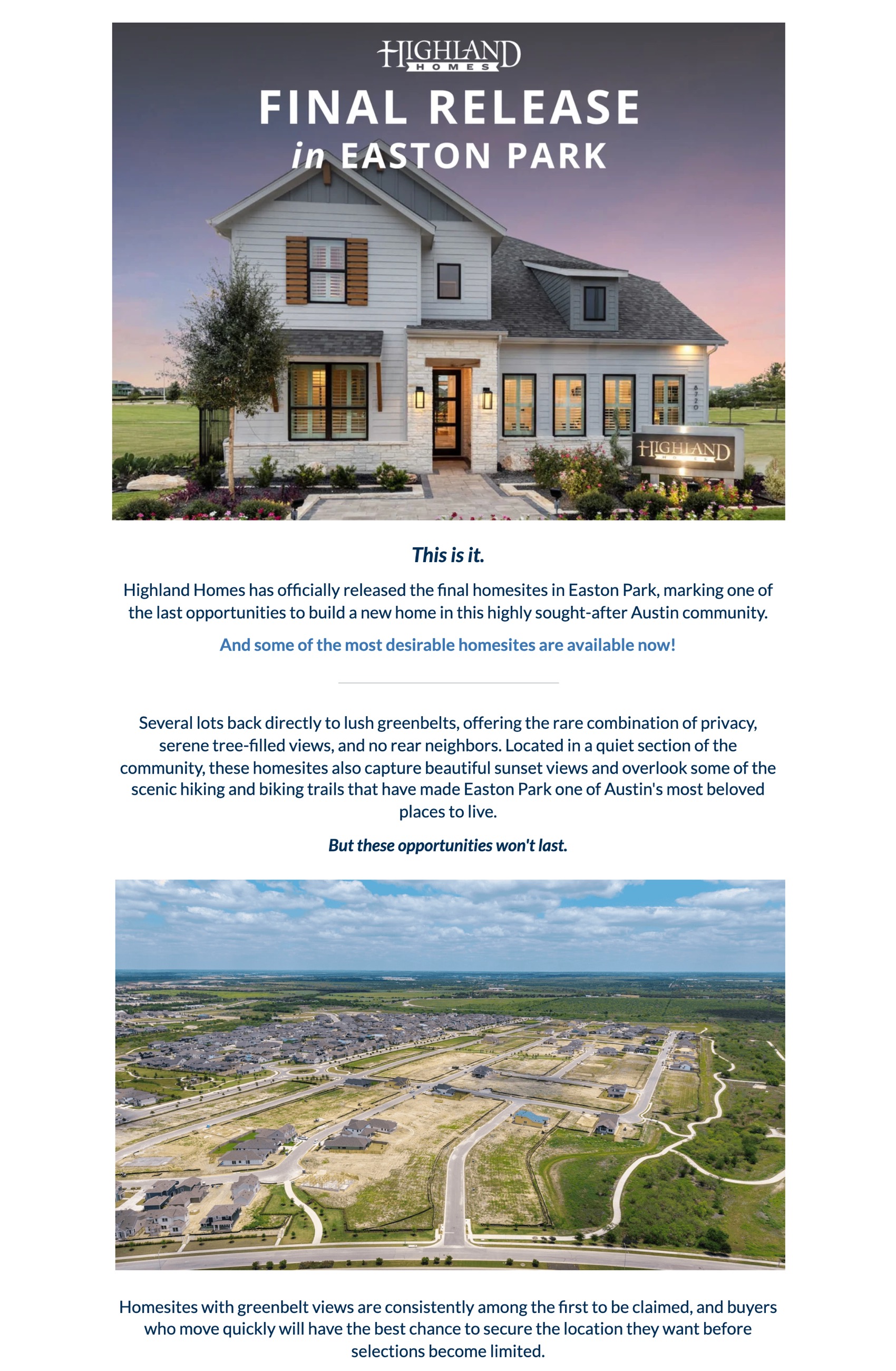 Highland Homes