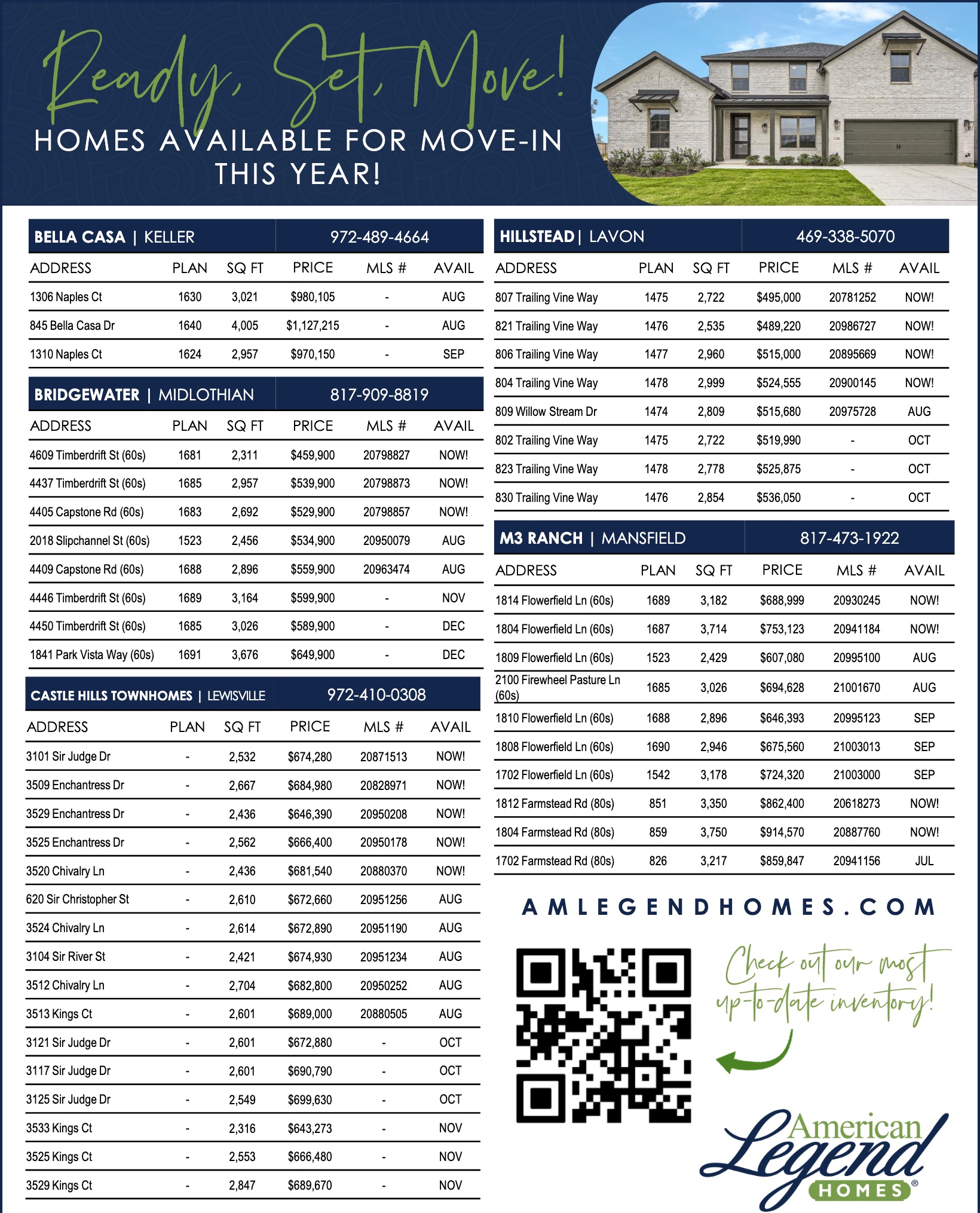 American Legend Homes