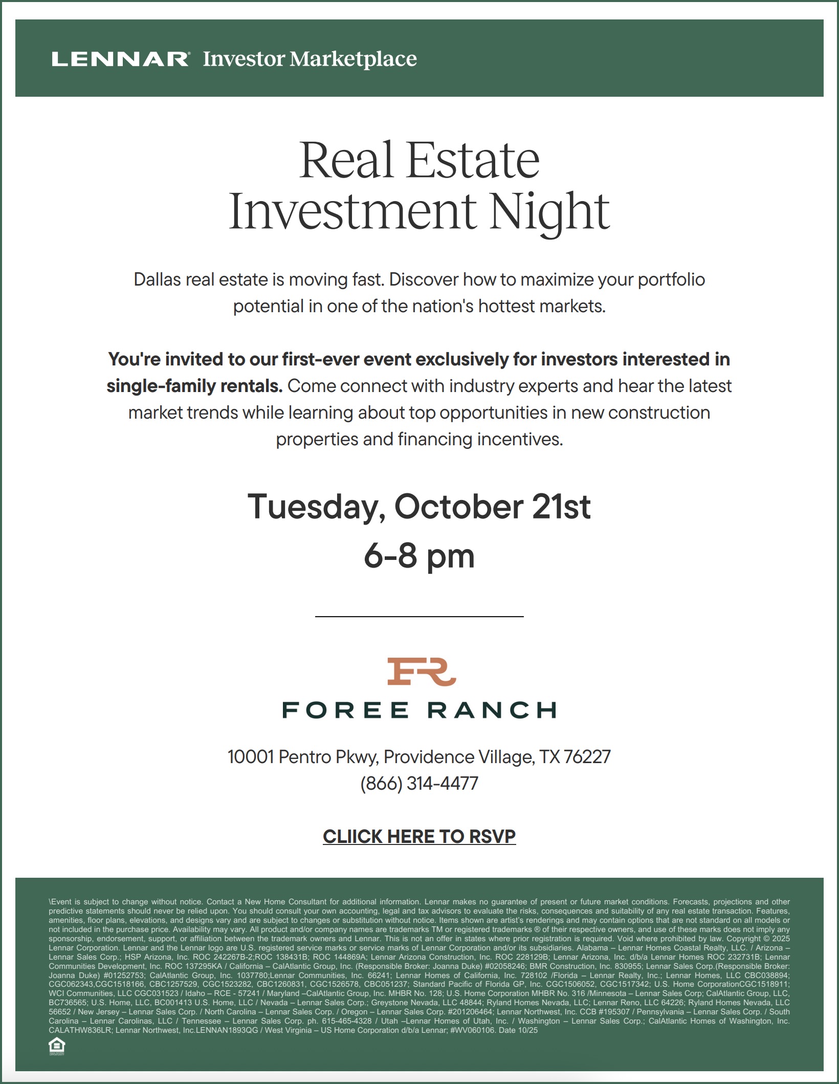 Lennar Dallas-Fort Worth