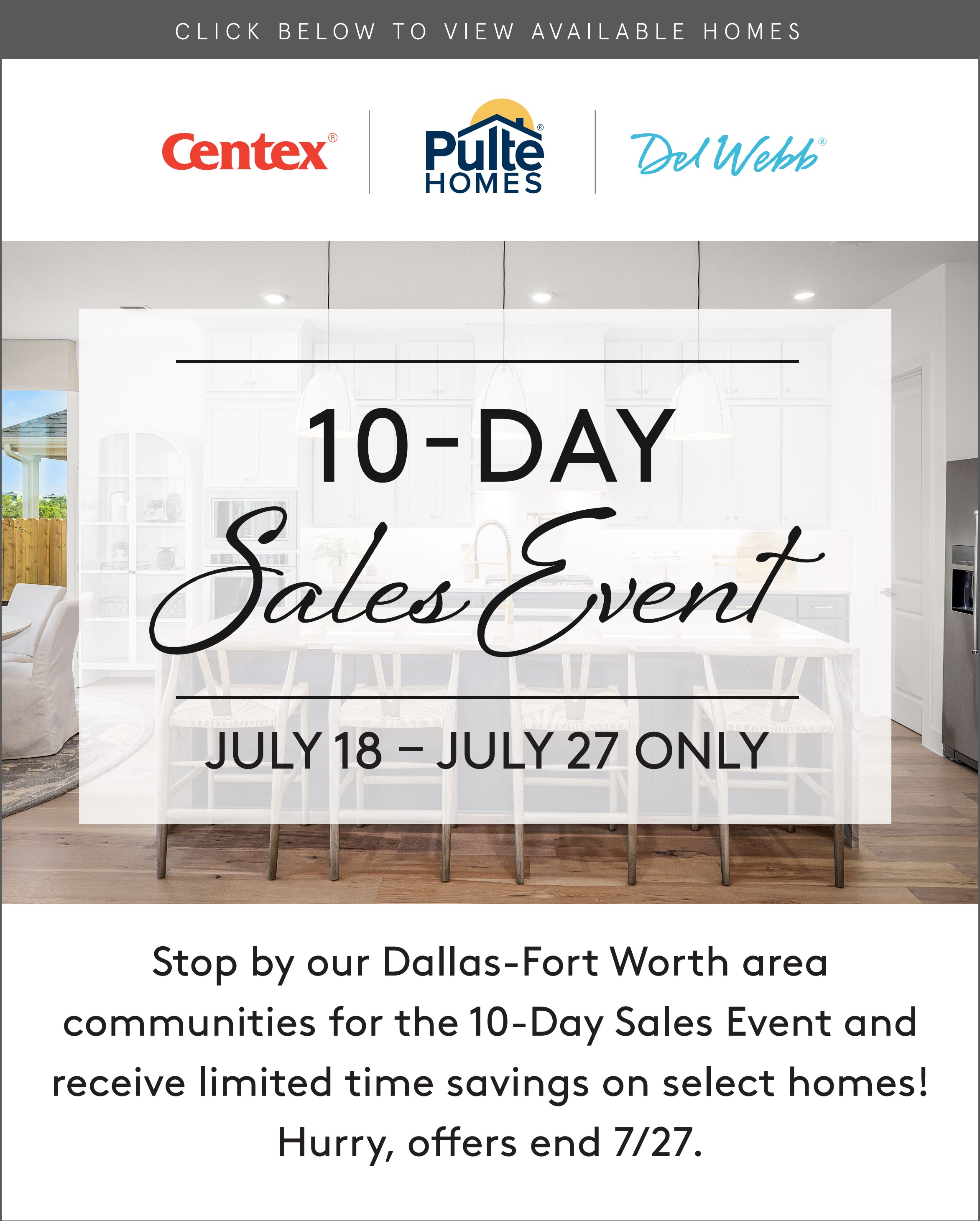 10 Day Sales Event