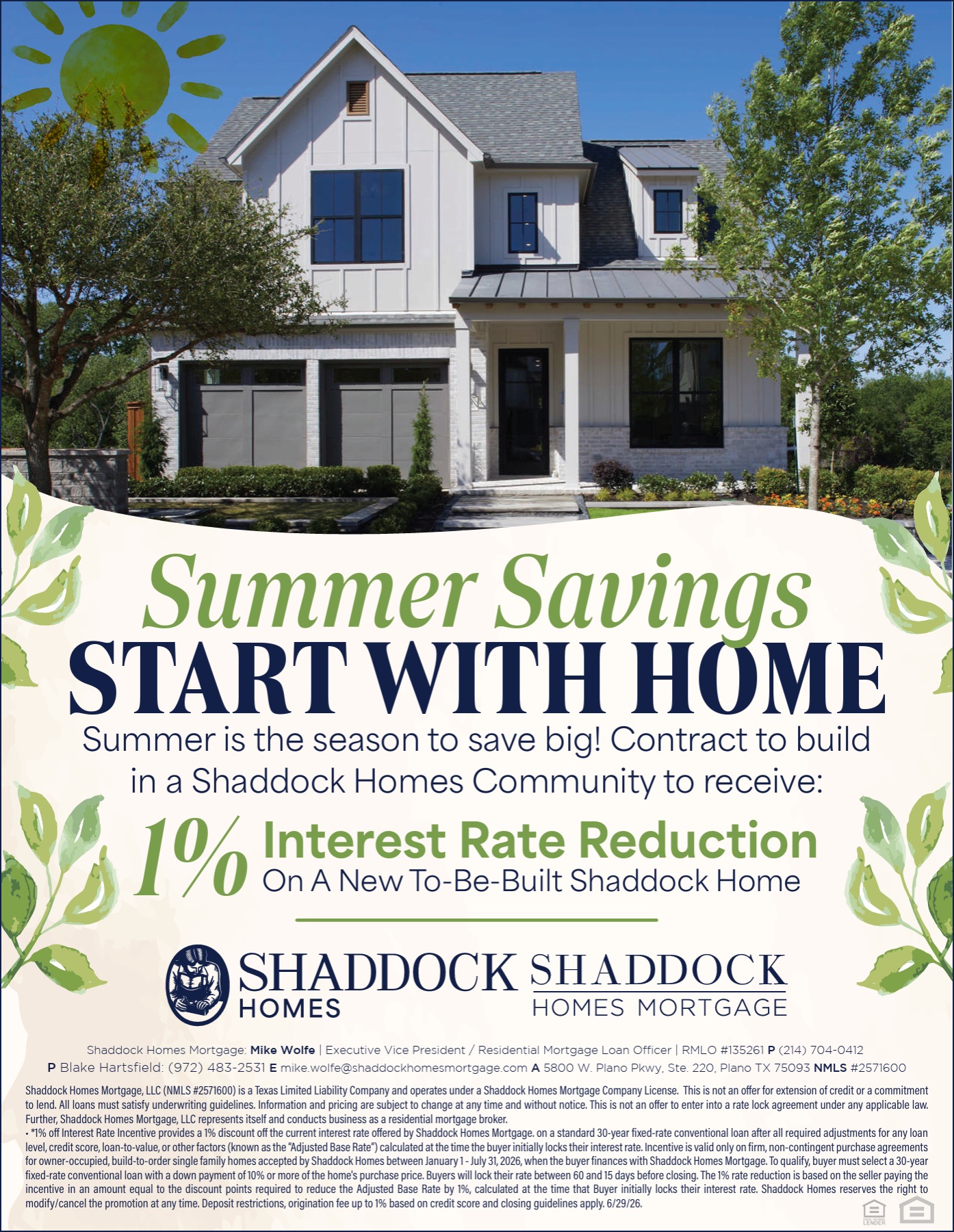 Shaddock Homes