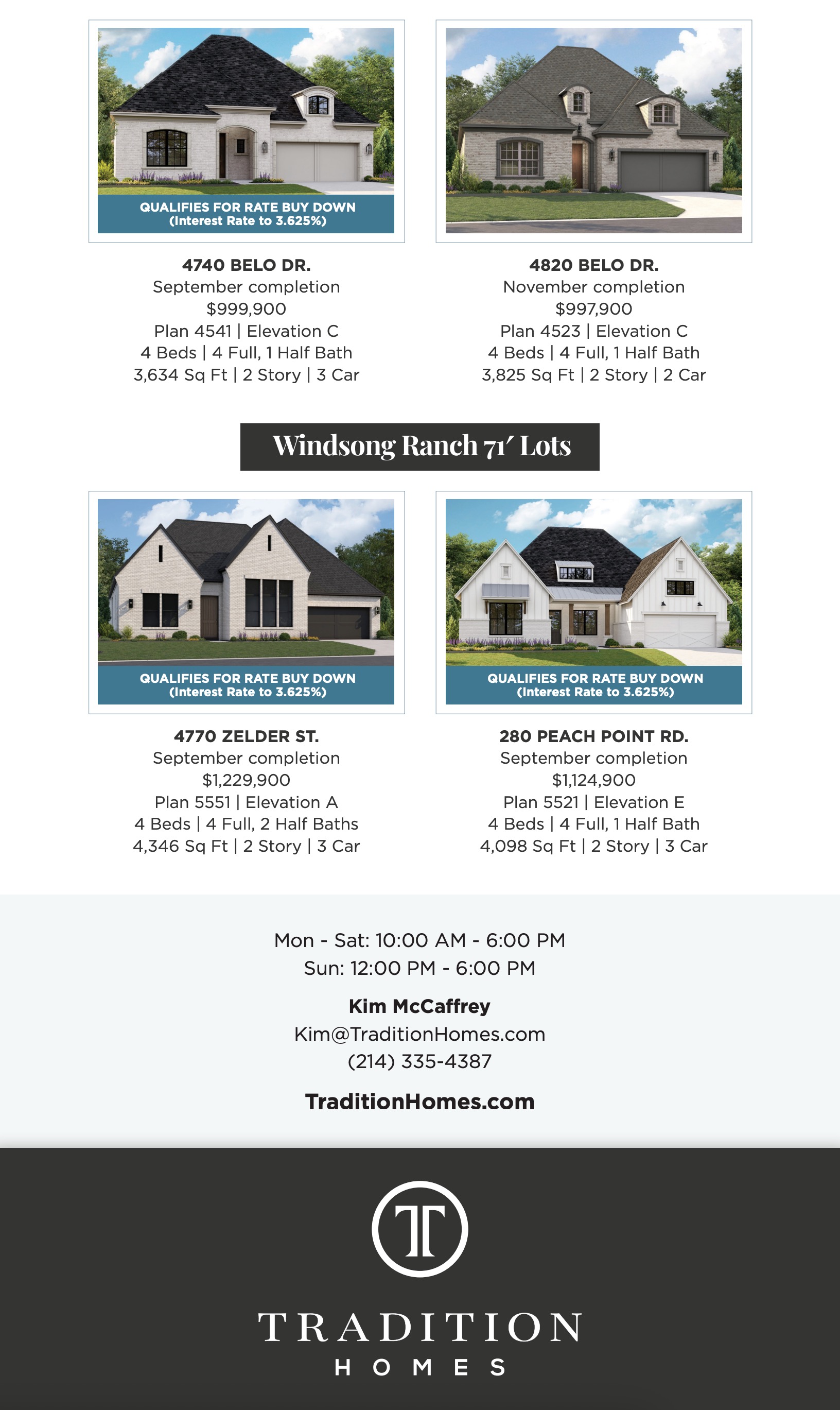 Tradition Homes