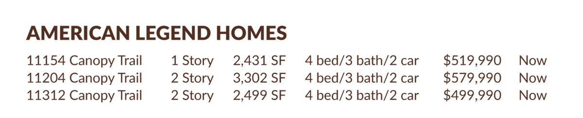 American Legend Homes