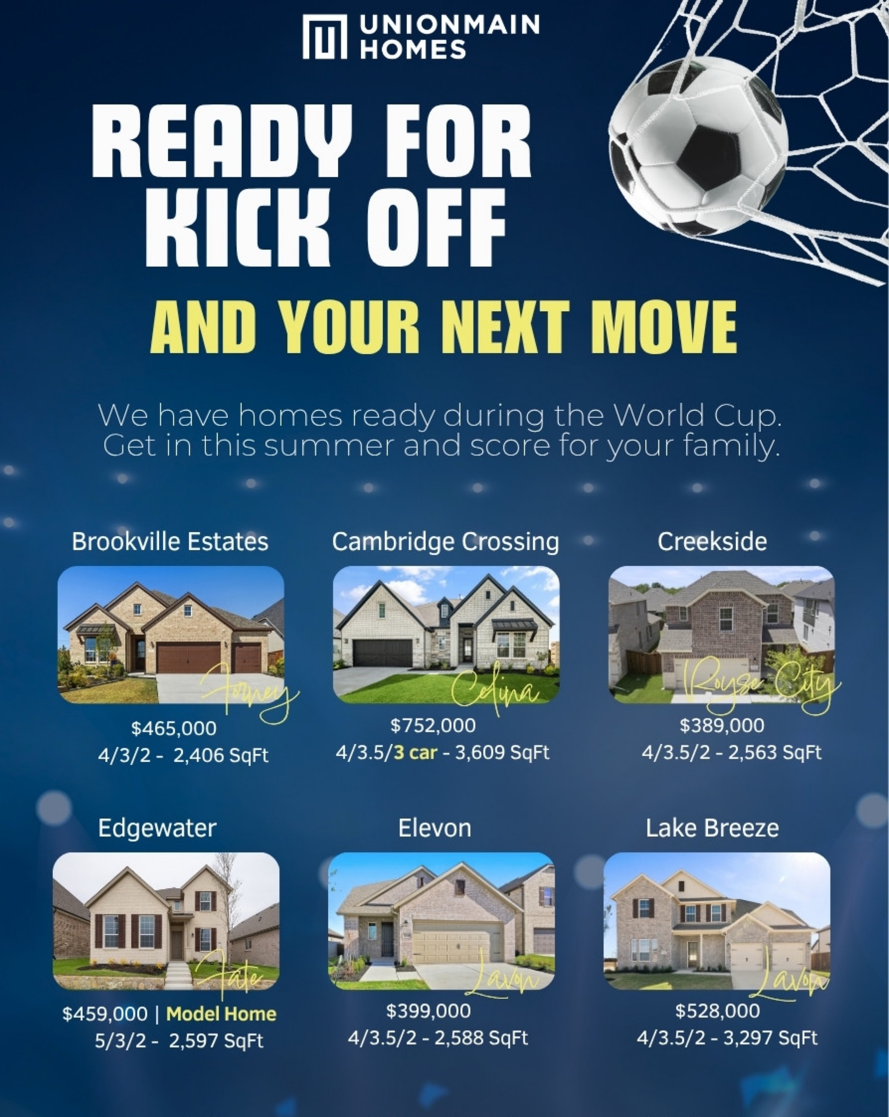 UnionMain Homes