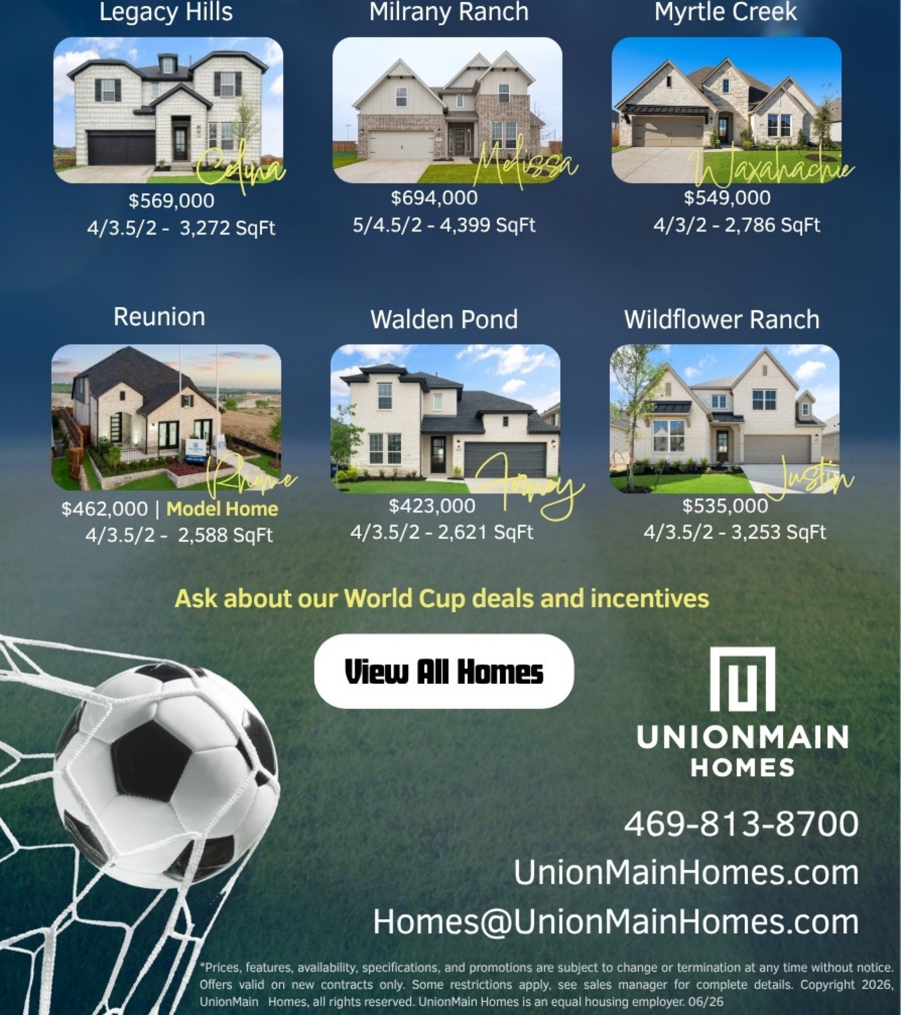 UnionMain Homes