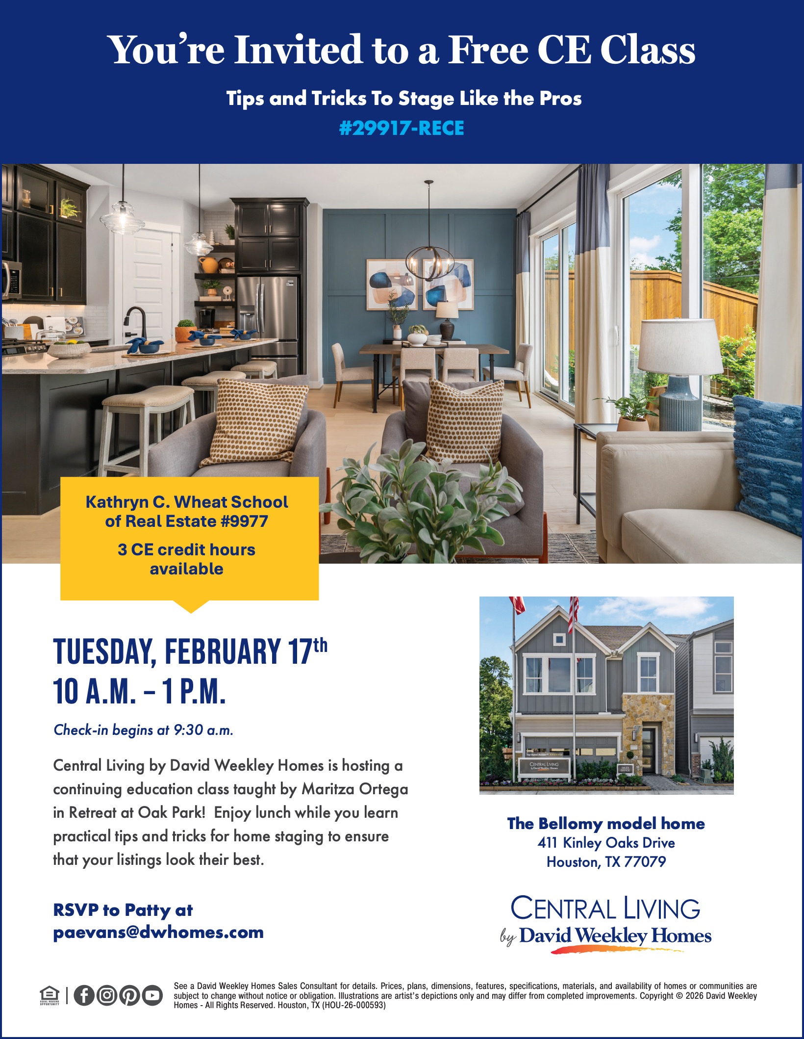 Central Living by David Weekley Homes