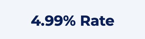 4.99% Rate