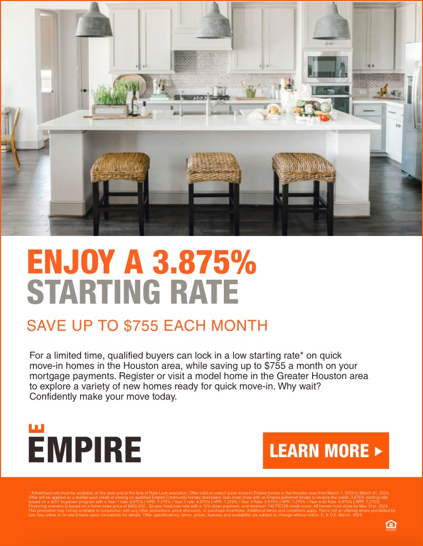 Builder Guides Houston Empire Communities