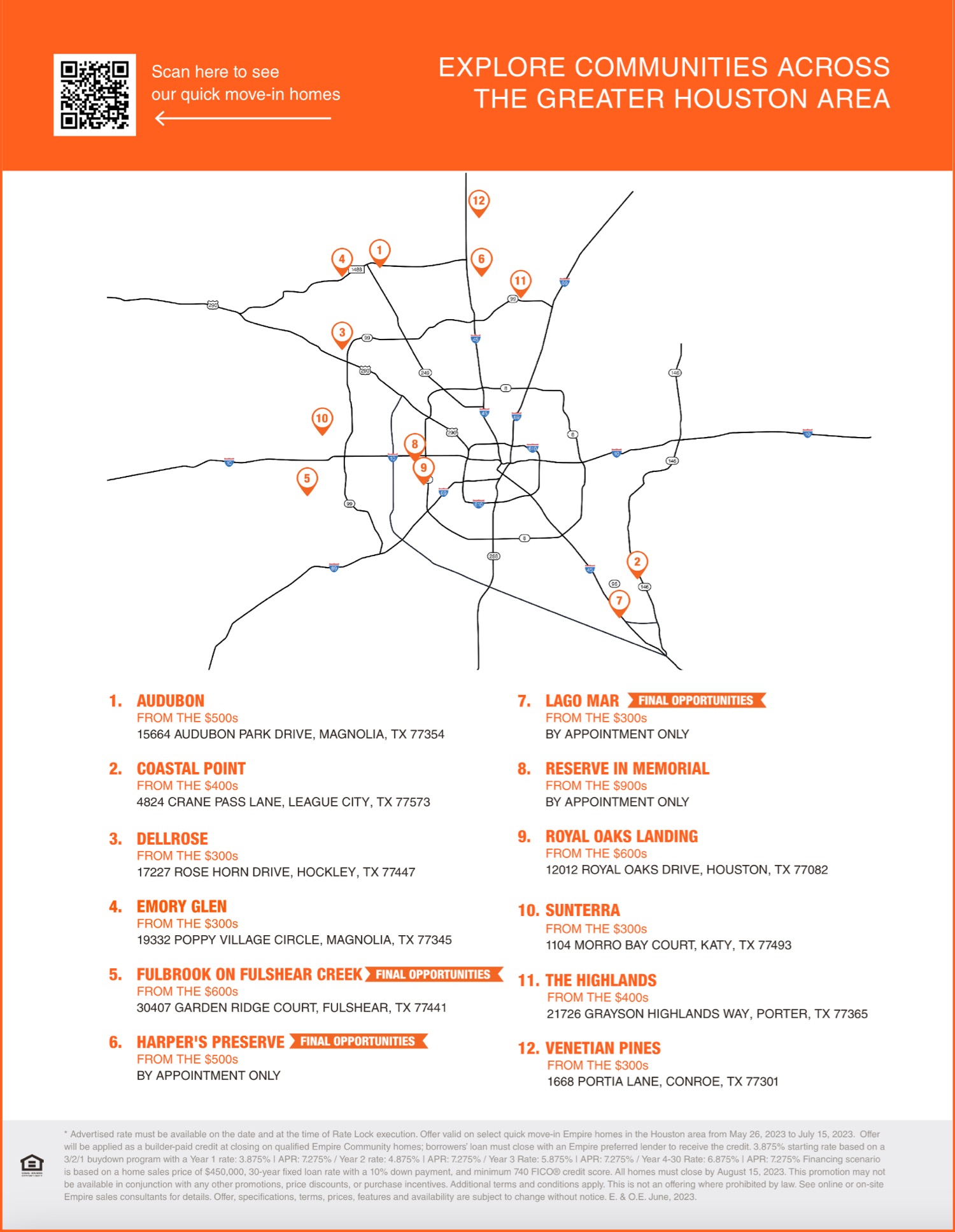 Builder Guides Houston Empire Communities