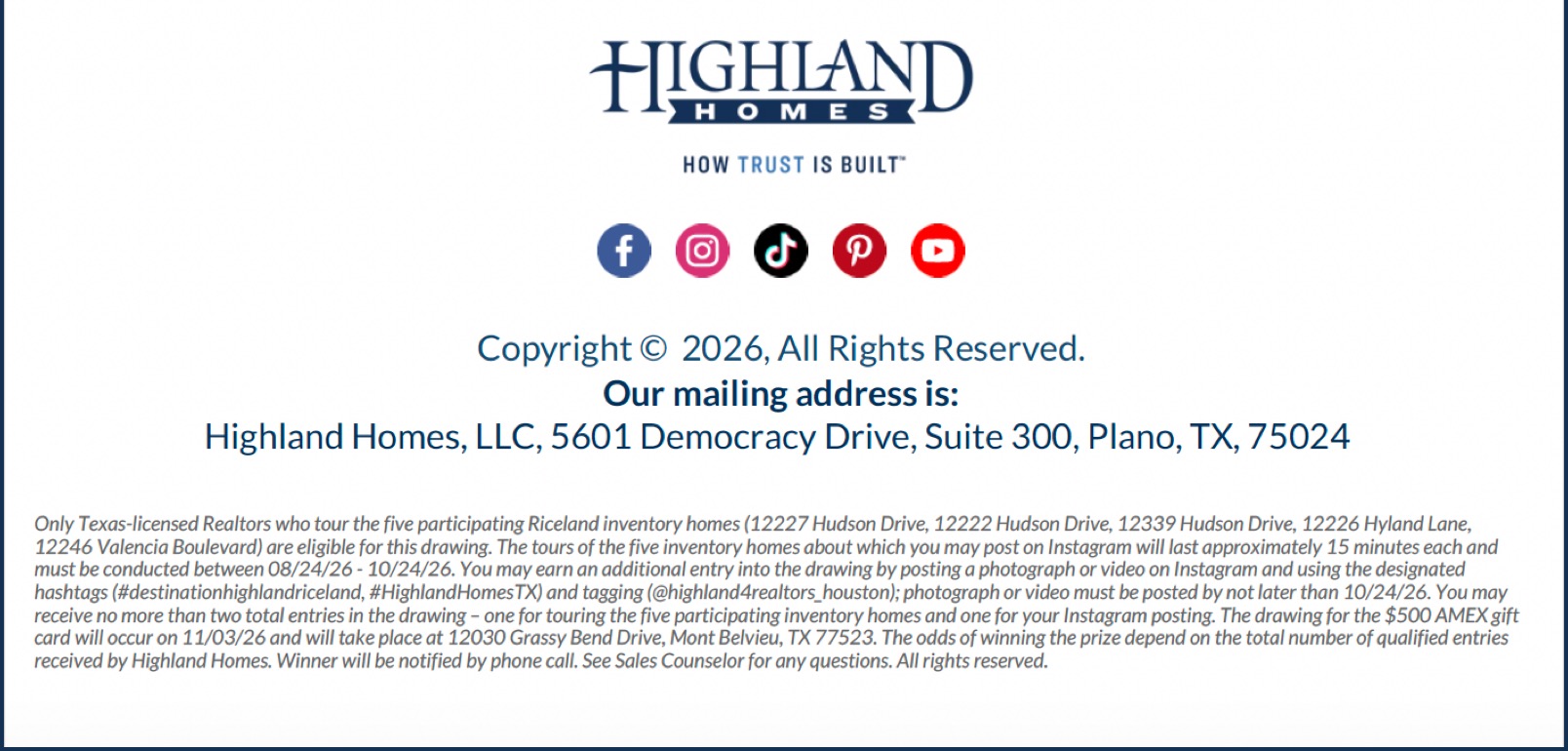 Highland Homes