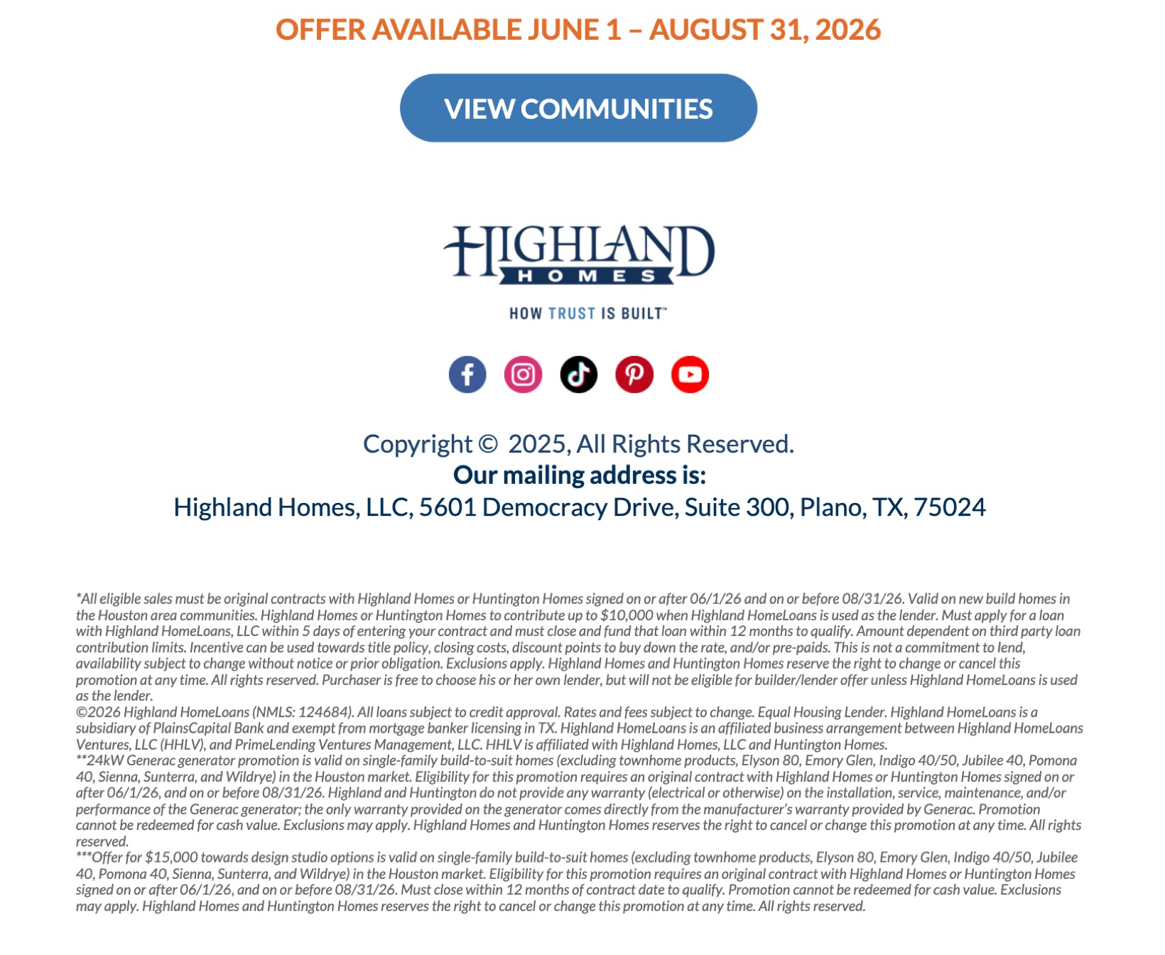 Highland Homes