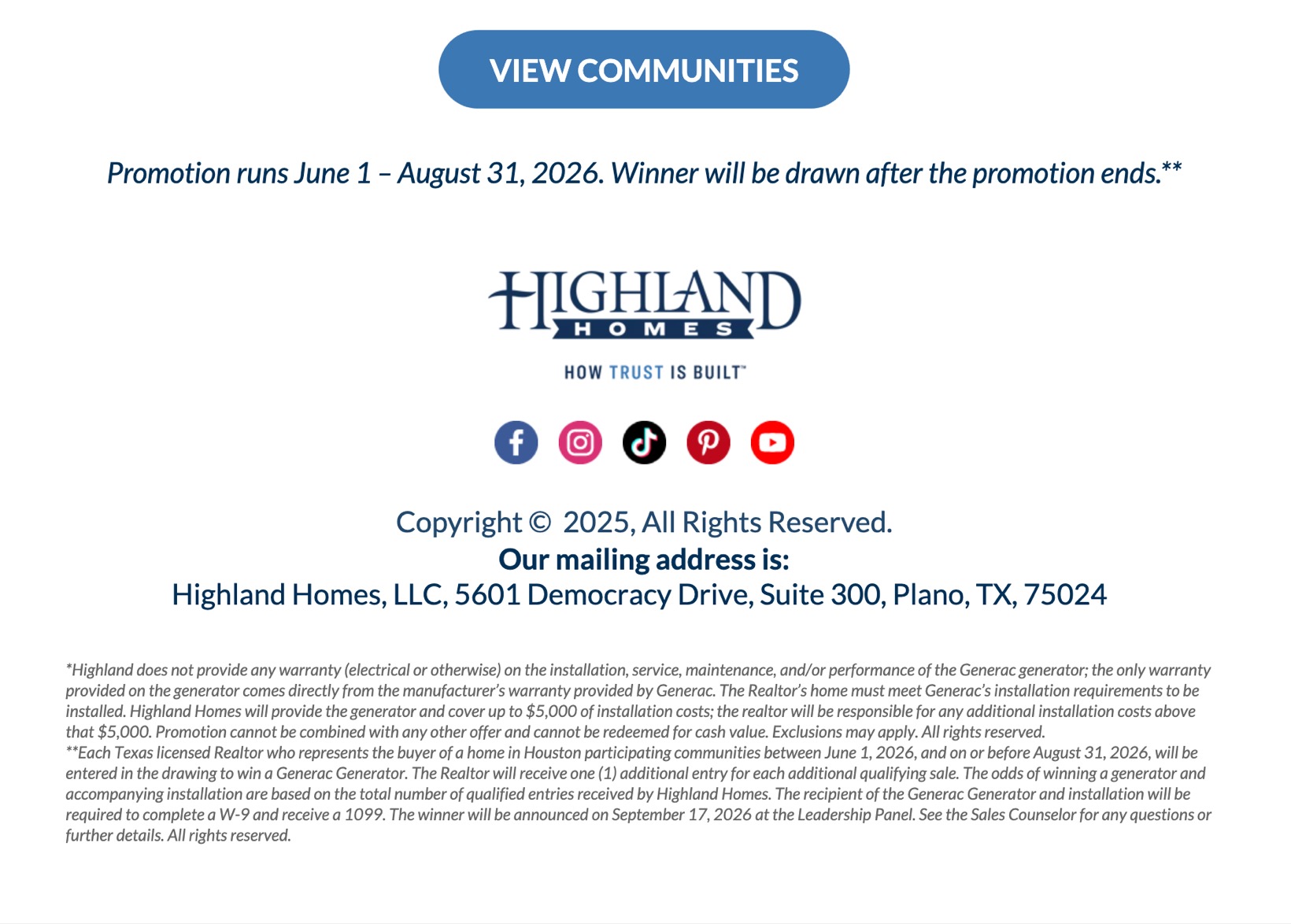 Highland Homes