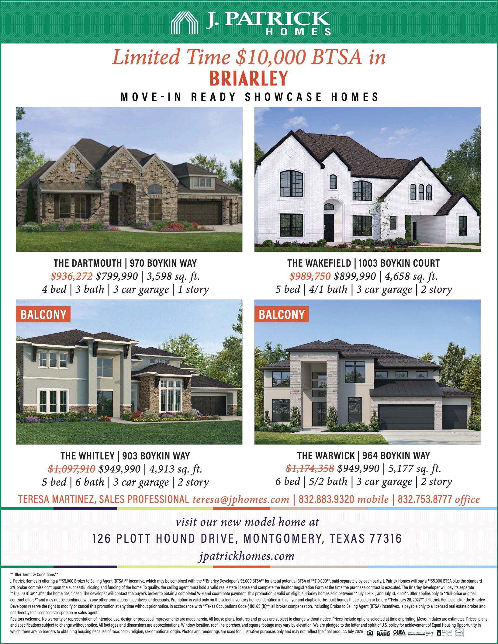 J. Patrick Homes