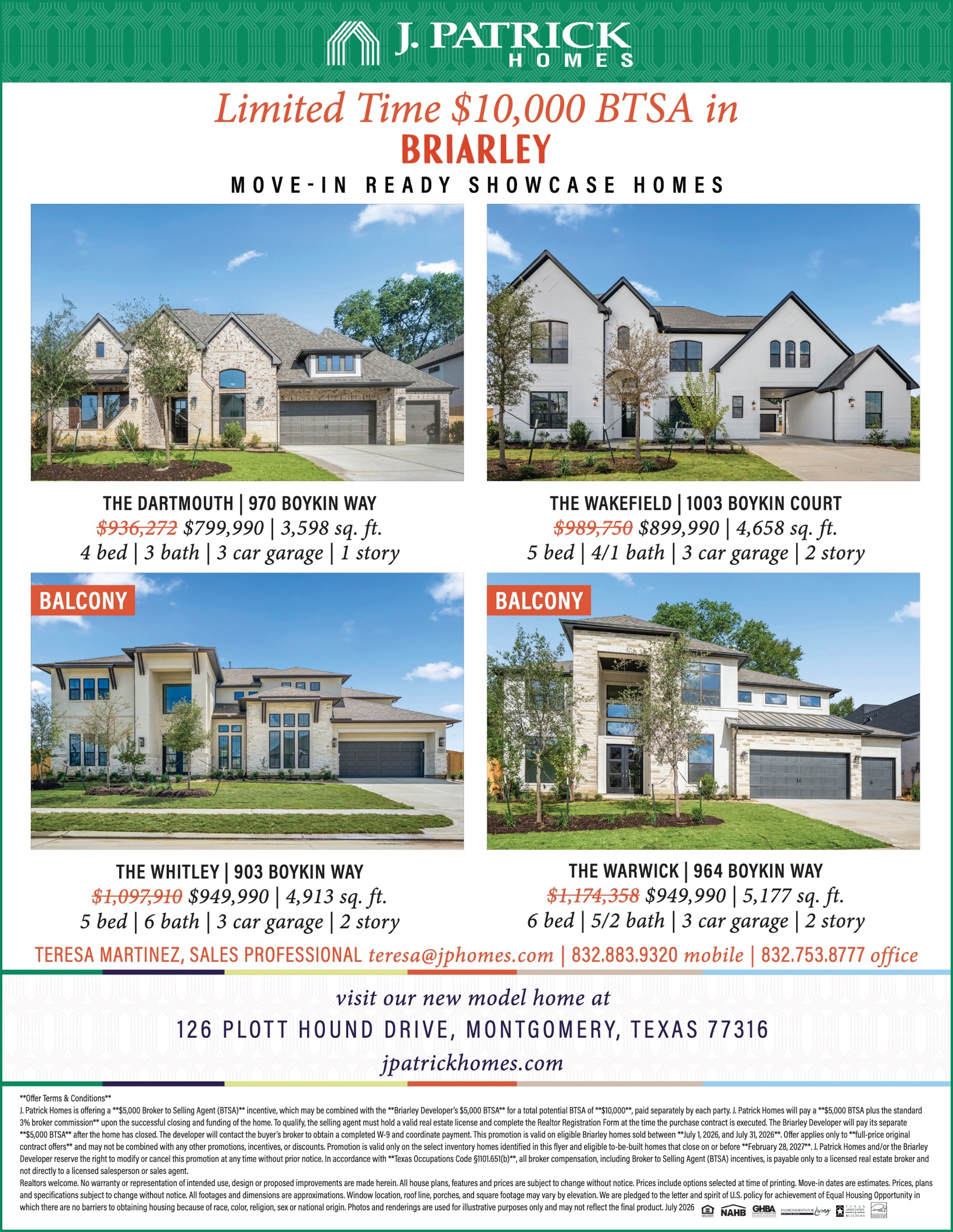J. Patrick Homes