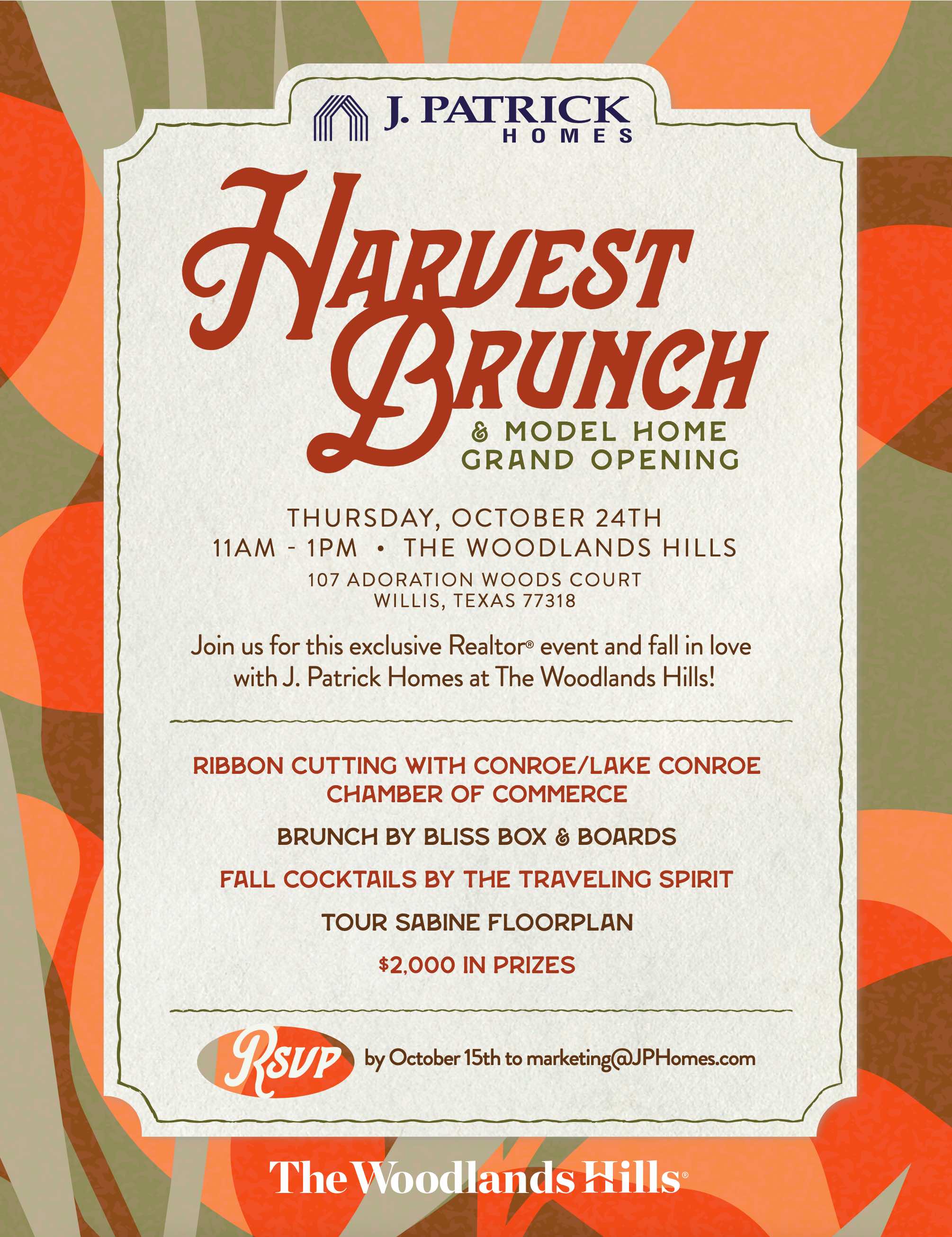 Builder Guides Houston - J. Patrick Homes