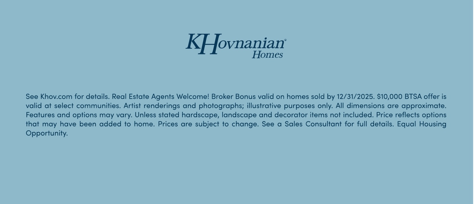 K. Hovnanian® Homes
