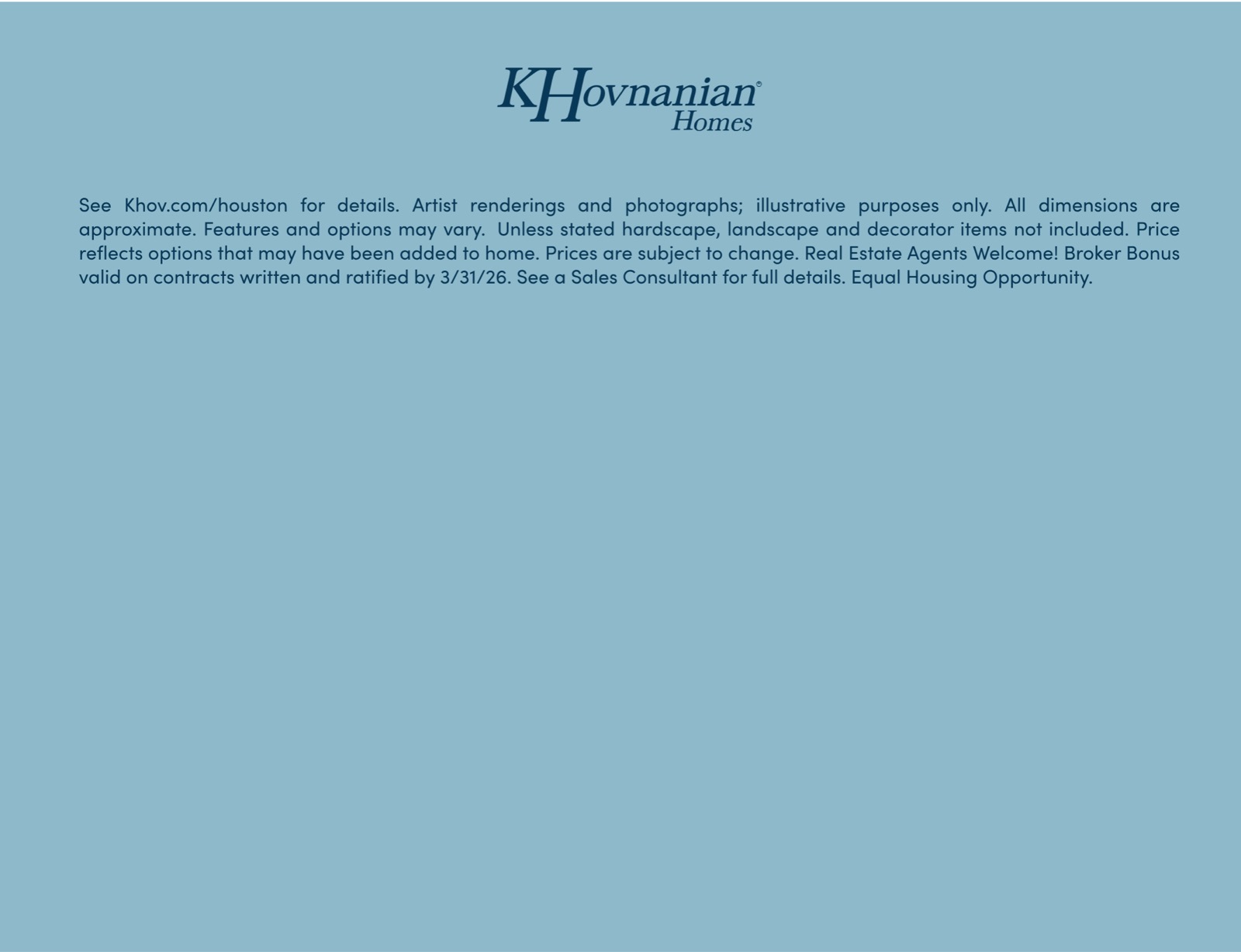 K. Hovnanian® Homes