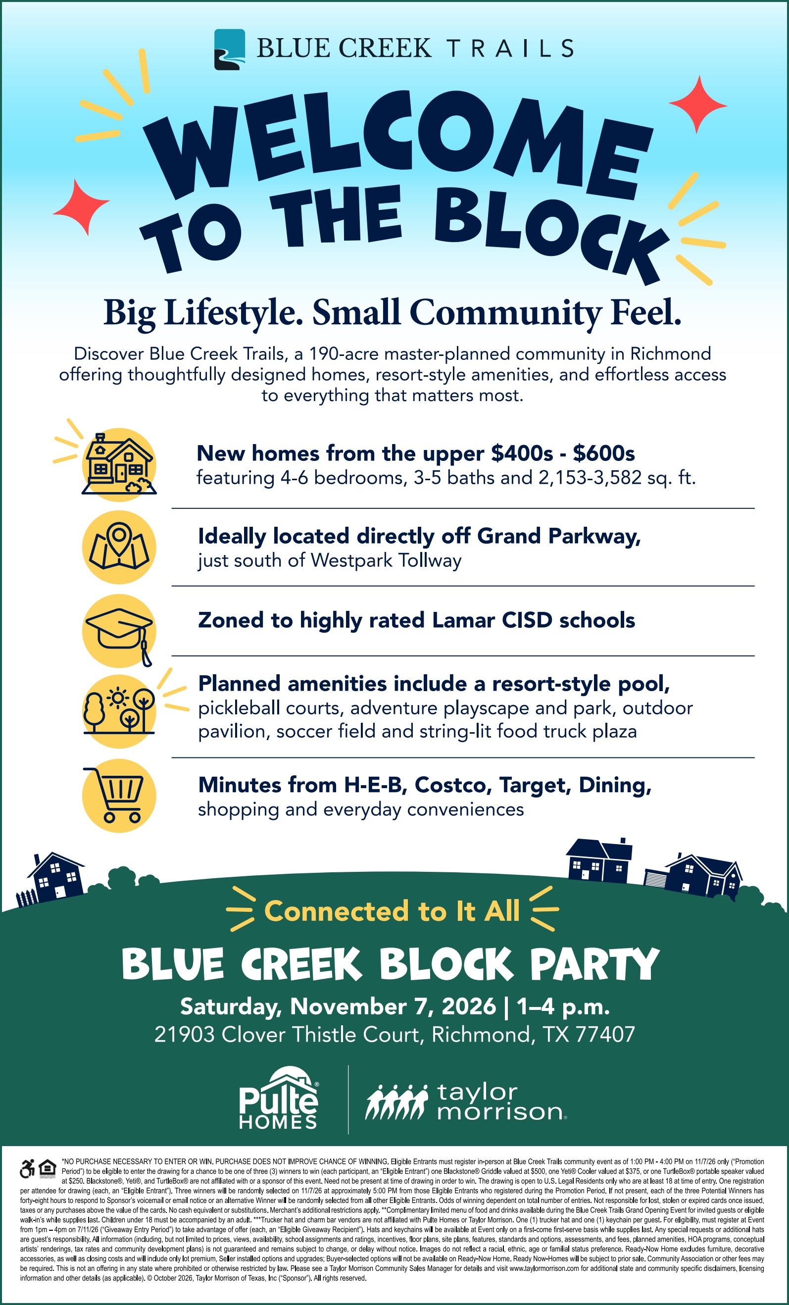 Replace with event flyer