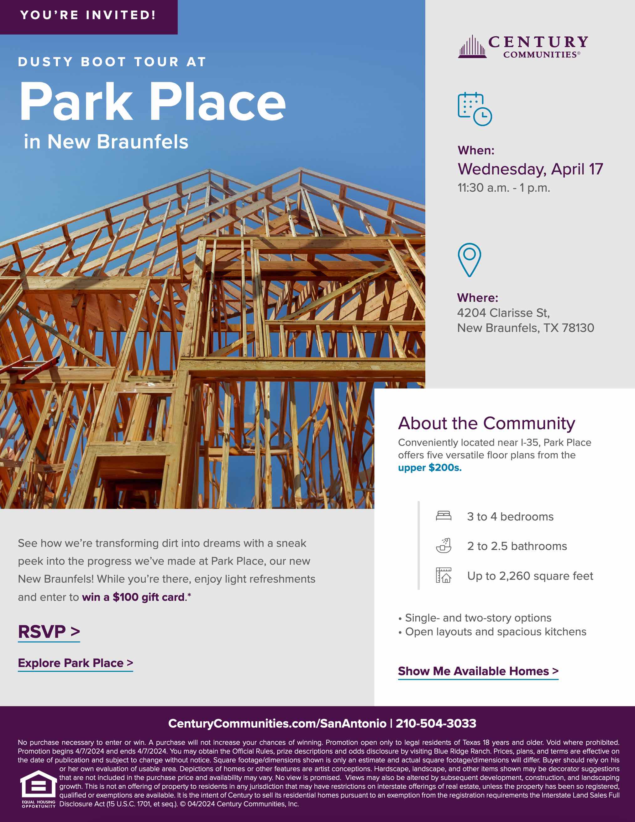 Builder Guides San Antonio - Century Communities