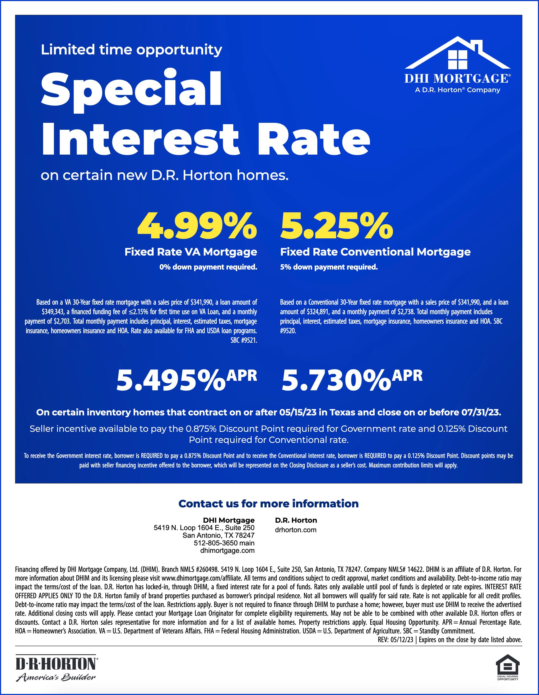 Builder Guides San Antonio D.R. Horton