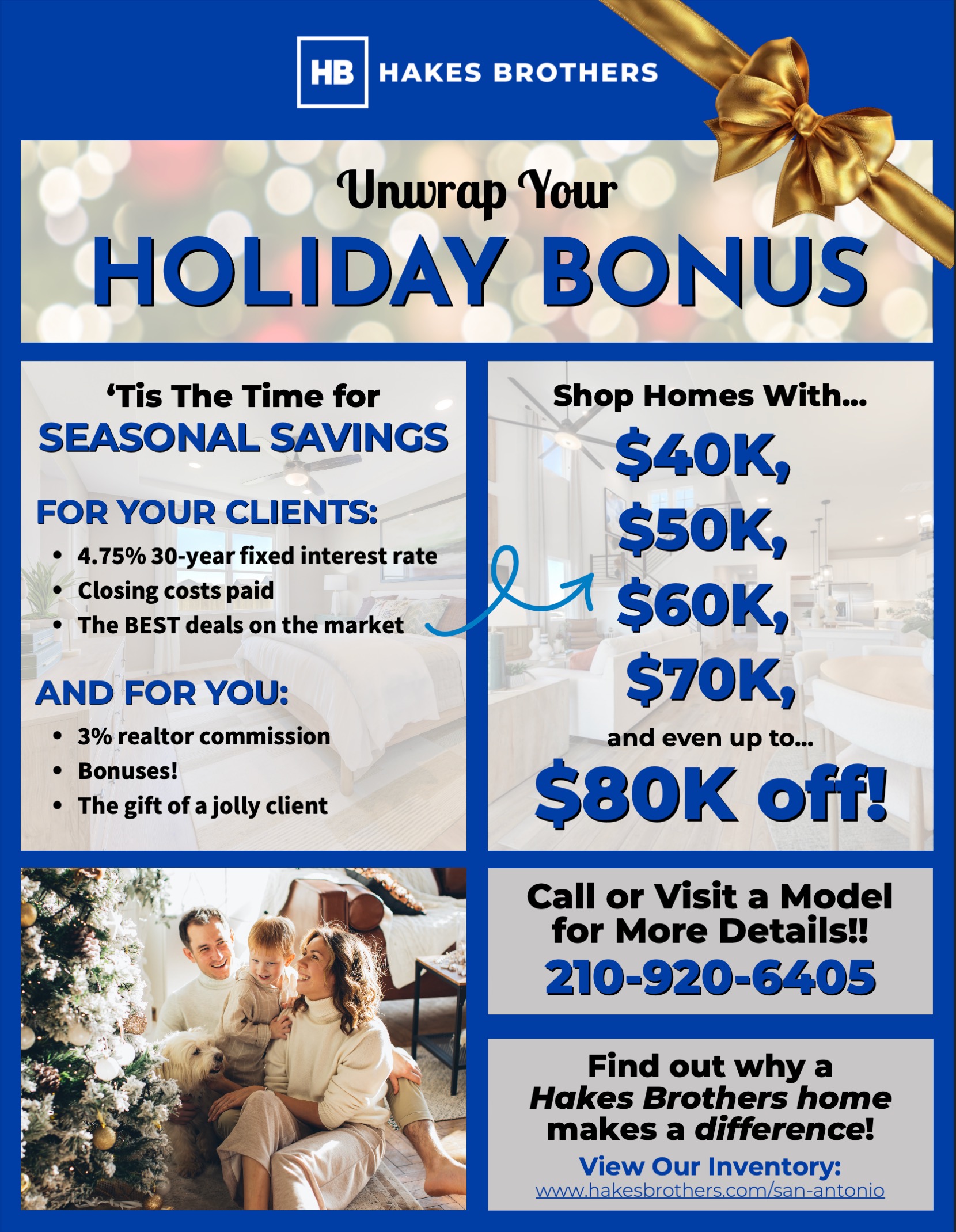 unwrap you holiday bonus