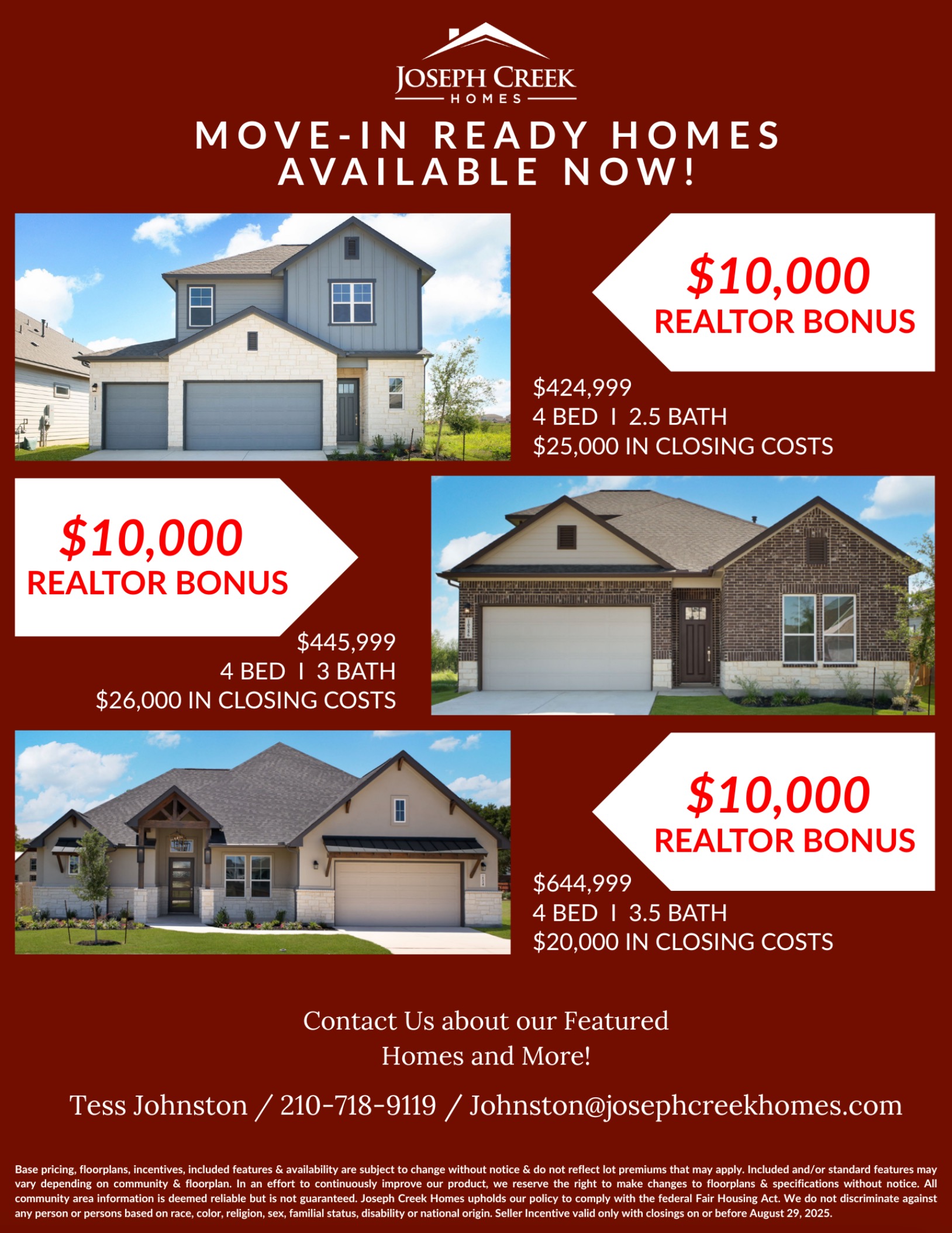 Joseph Creek Homes
